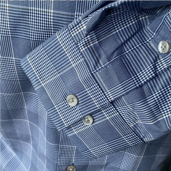 NWT Van Heusen Stain Shield Dress Shirt Size 17-17.5” 34/35 - Picture 7 of 14